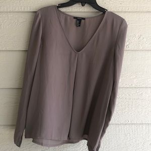 Dark beige top